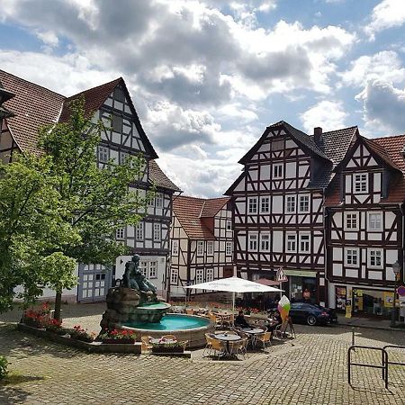 Ferienwohnung Historischer Marktplatz Spangenberg Exterior foto