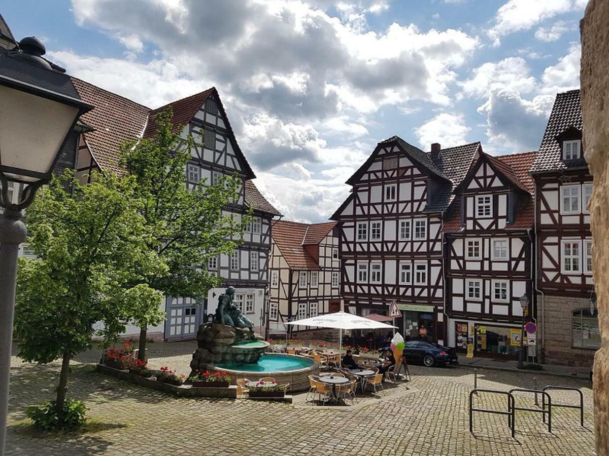 Ferienwohnung Historischer Marktplatz Spangenberg Exterior foto